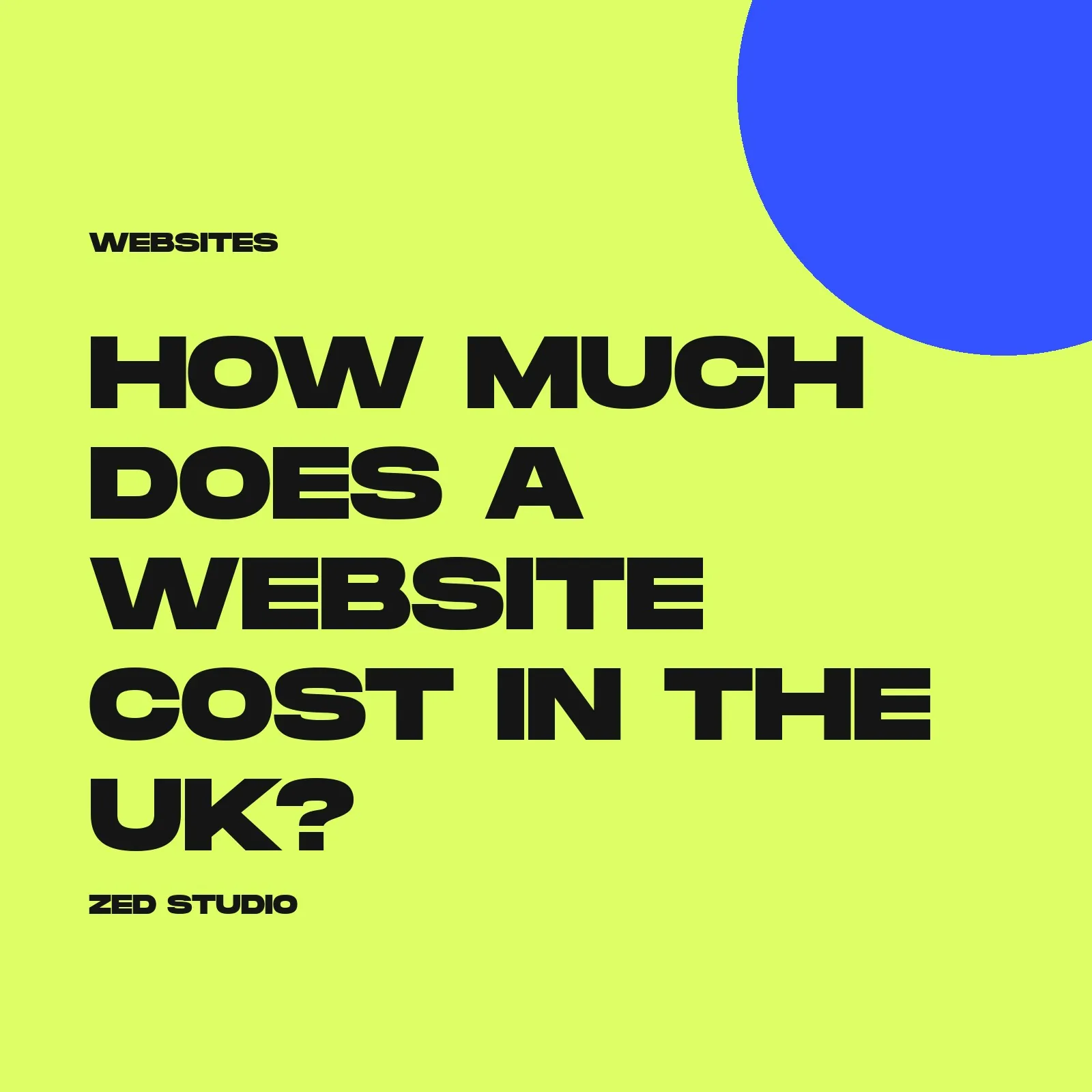 How much does a website cost in the UK?