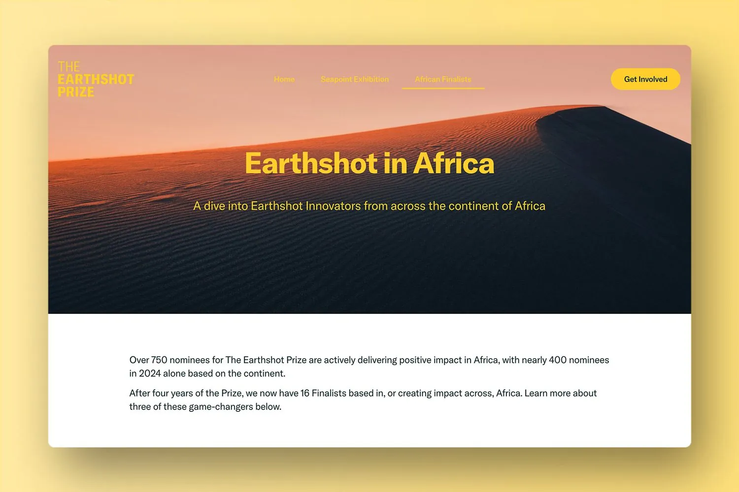 The Earthshot Prize